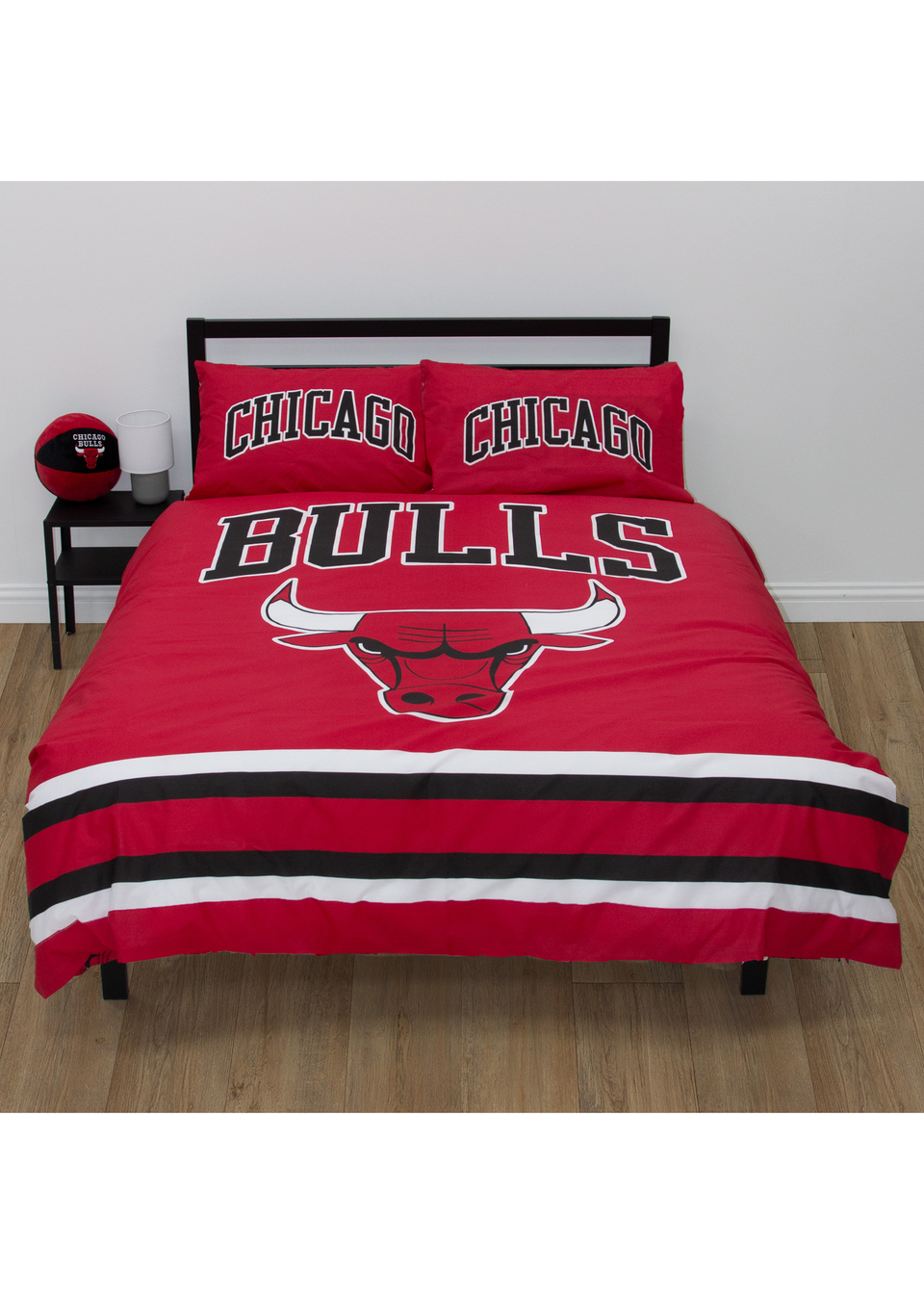 NBA Bulls Reversible Duvet Cover Set