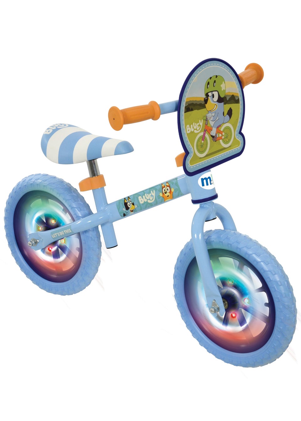 Bluey Balance Bike with Light Up Wheels 12