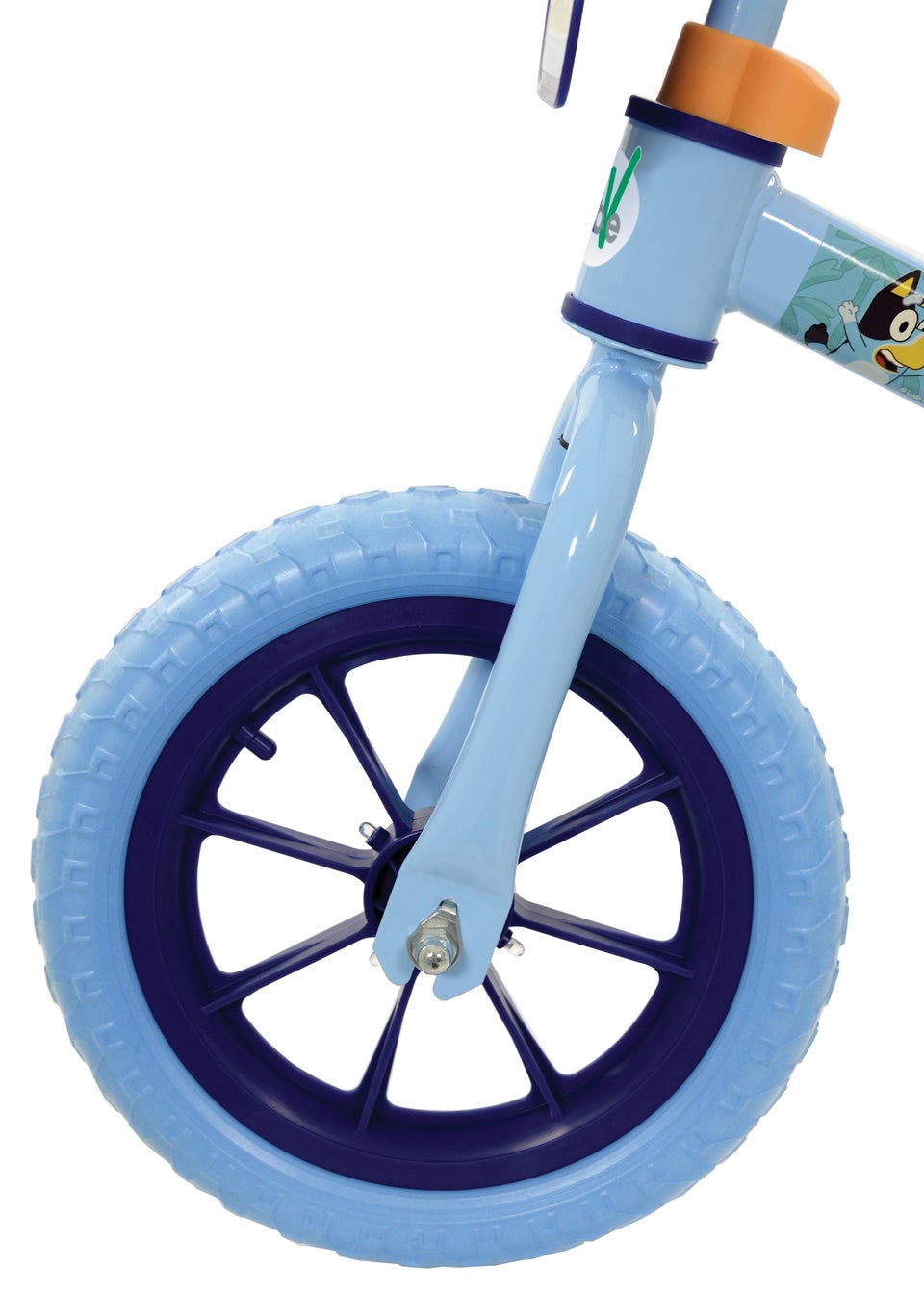 Bluey Balance Bike with Light Up Wheels (12")