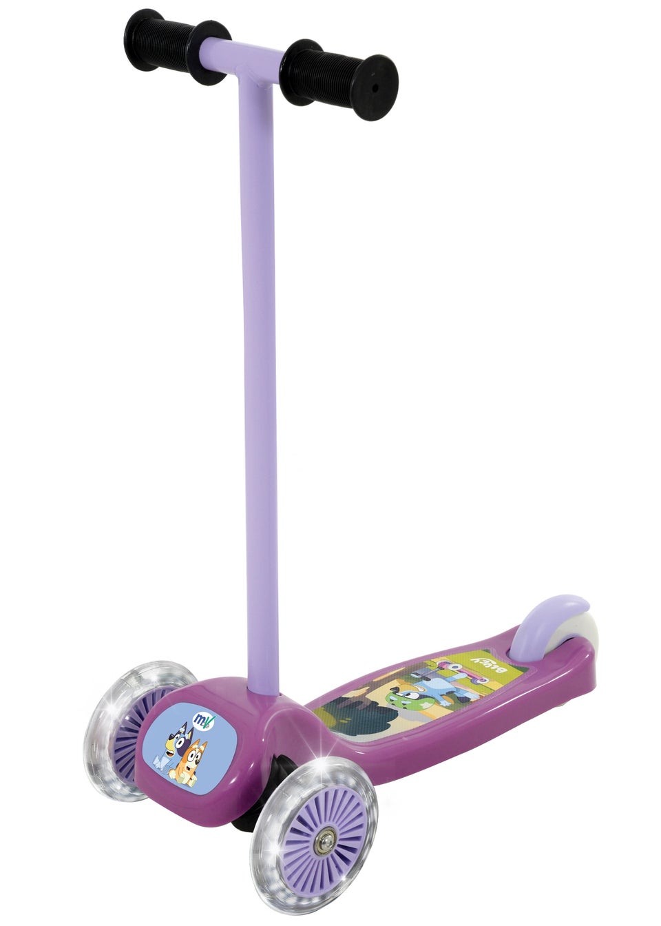 Bluey Tilt N Turn Scooter with LED Wheels