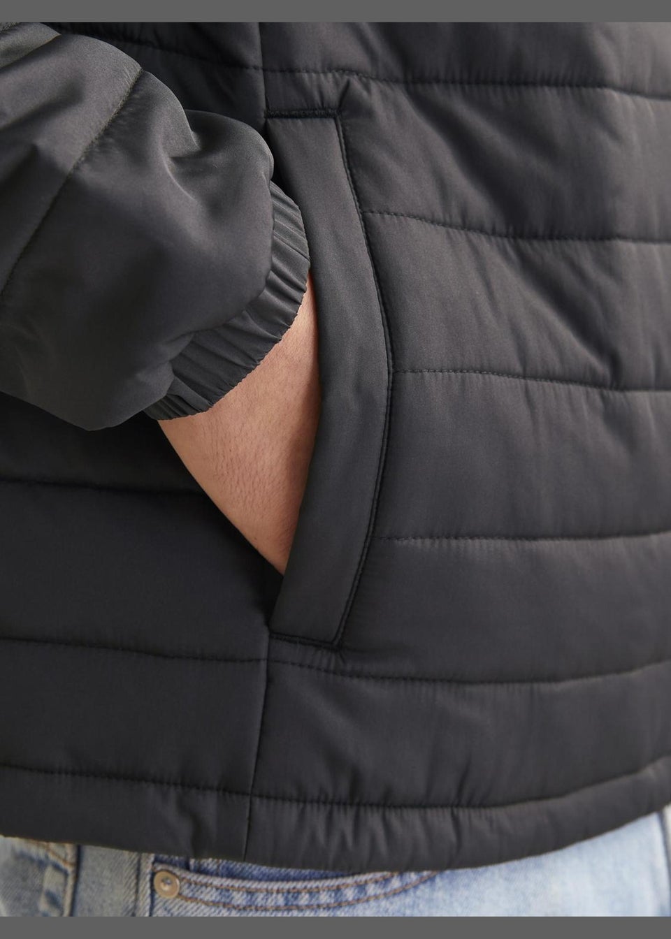 JJ Rebel Black Puffer Jacket