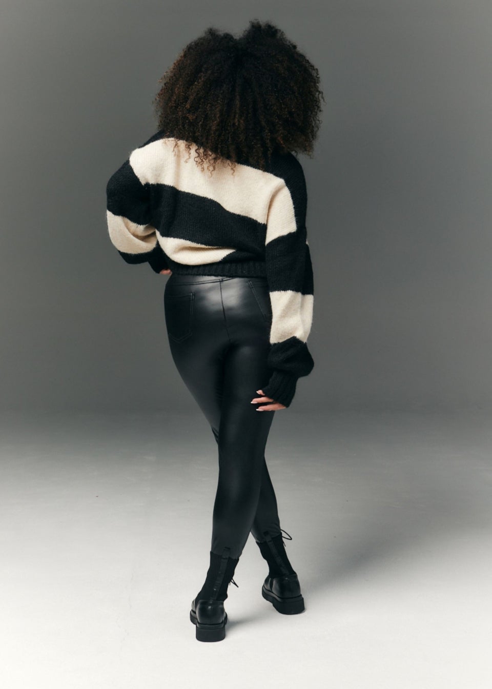 Leather leggings matalan clearance