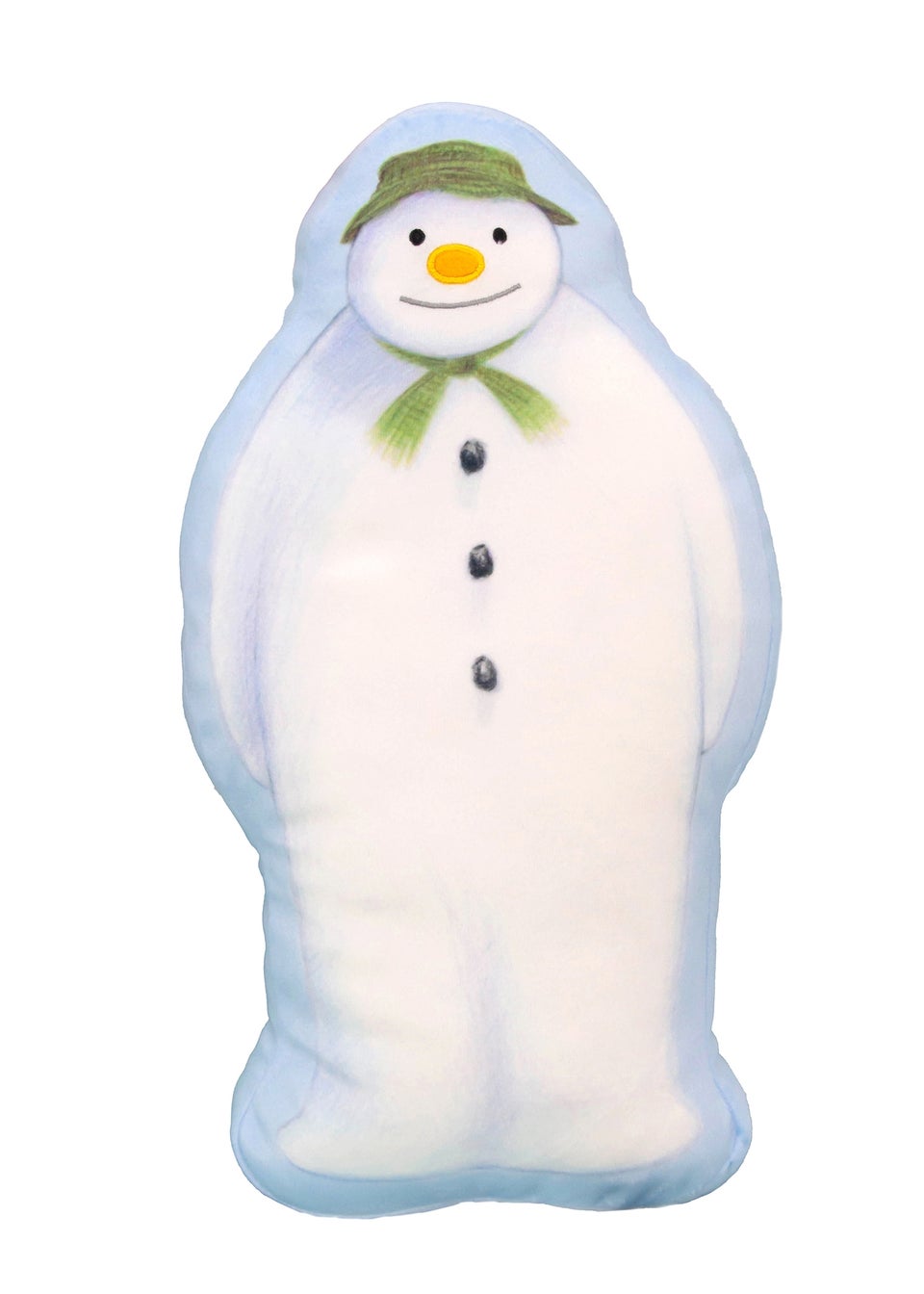 Character World Snowman Shaped Decorative Christmas Cushion