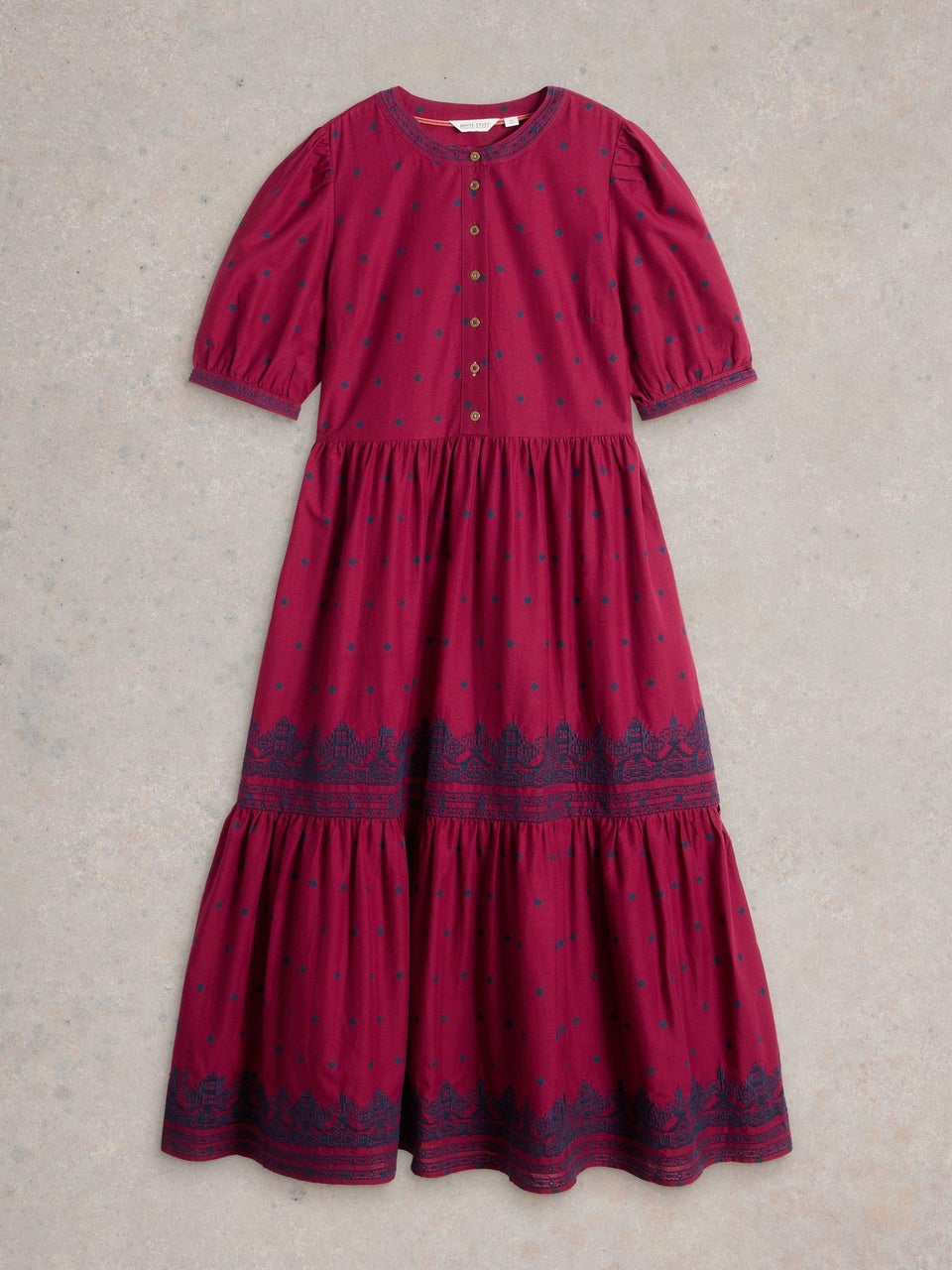 Besticktes Kleid Polly