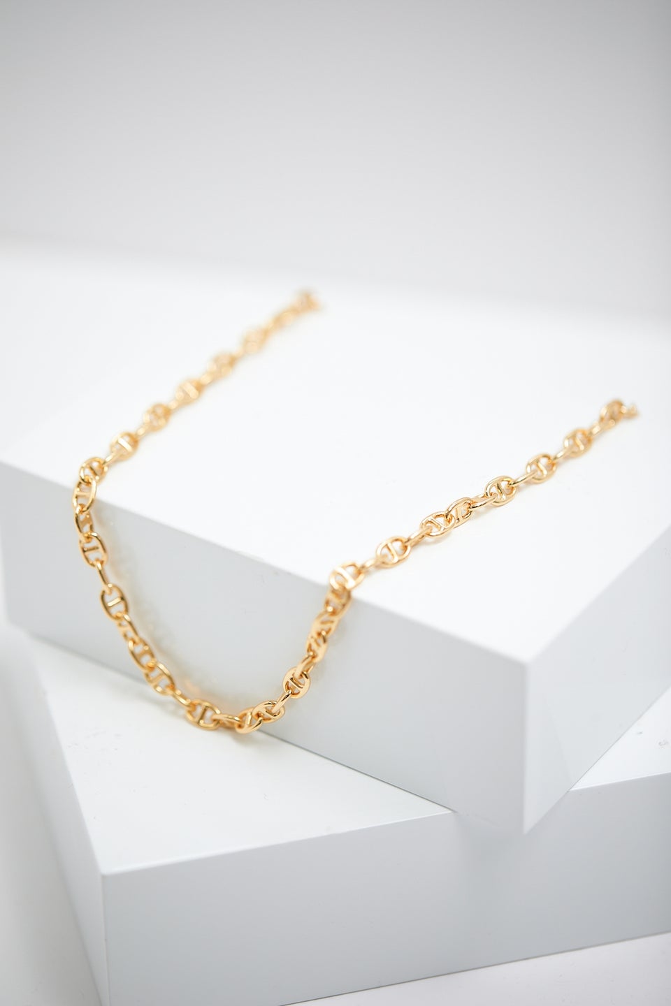 Jon Richard Gold Plated T Bar Long Drop Necklace Matalan