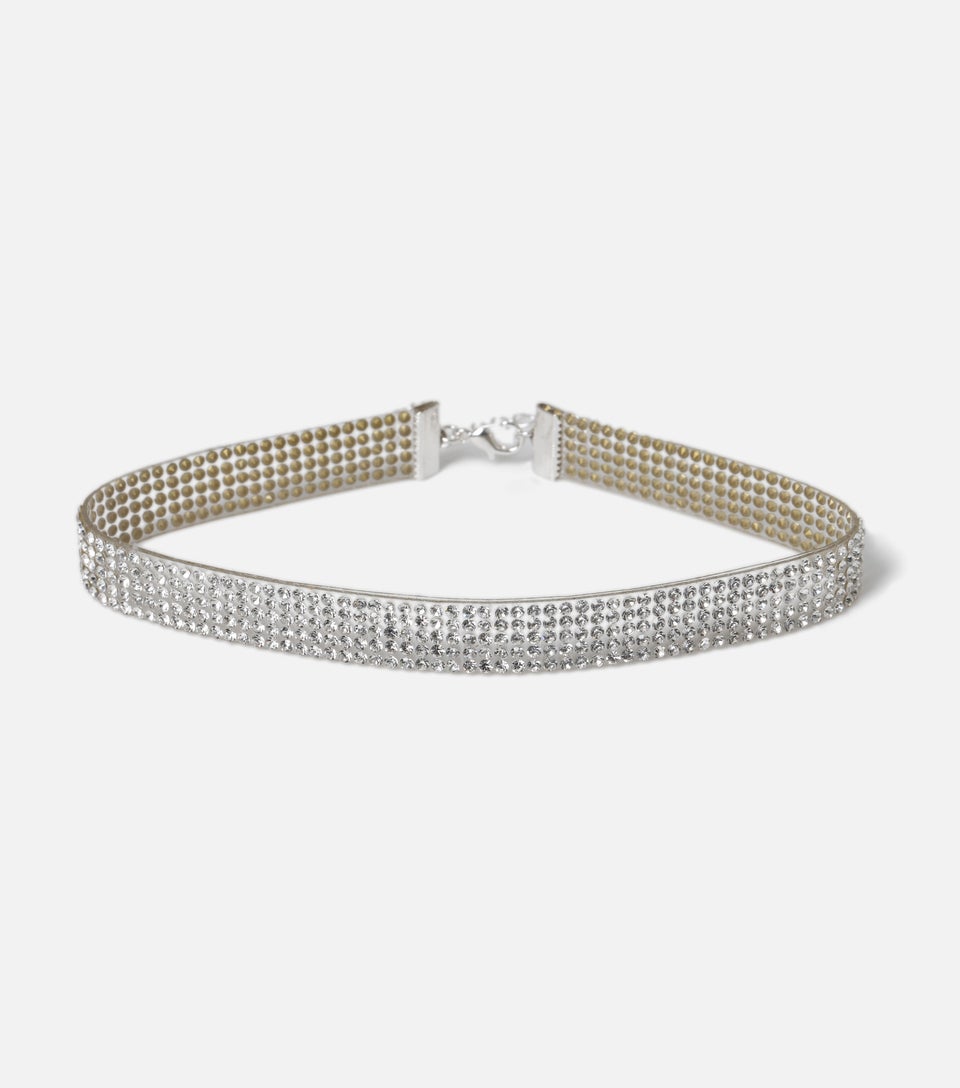 Muse Hen Do Rhinestone Choker