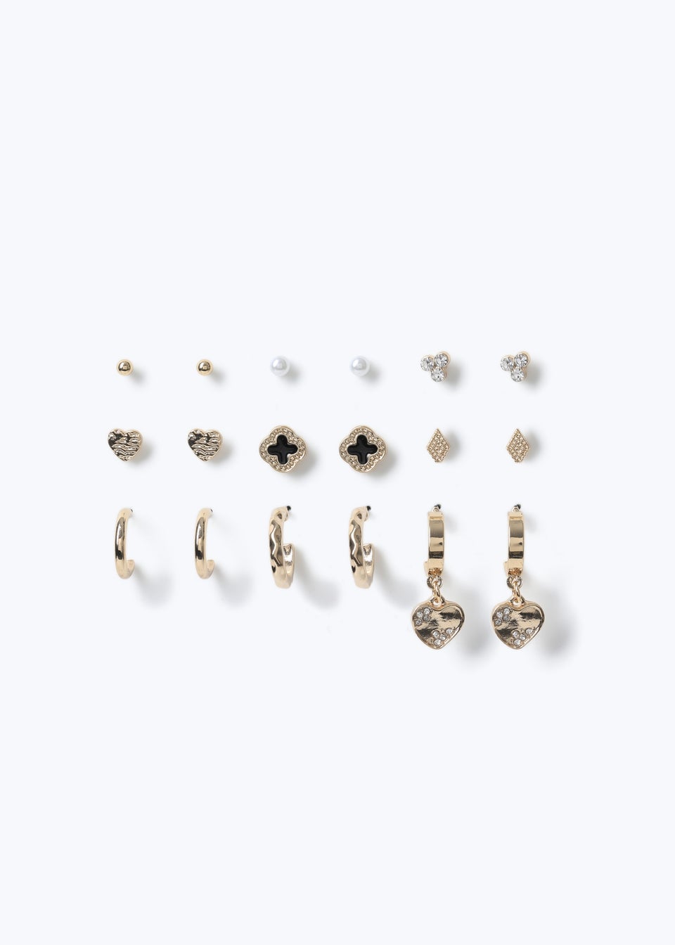 Muse Gold And Pearl Earring Multipack