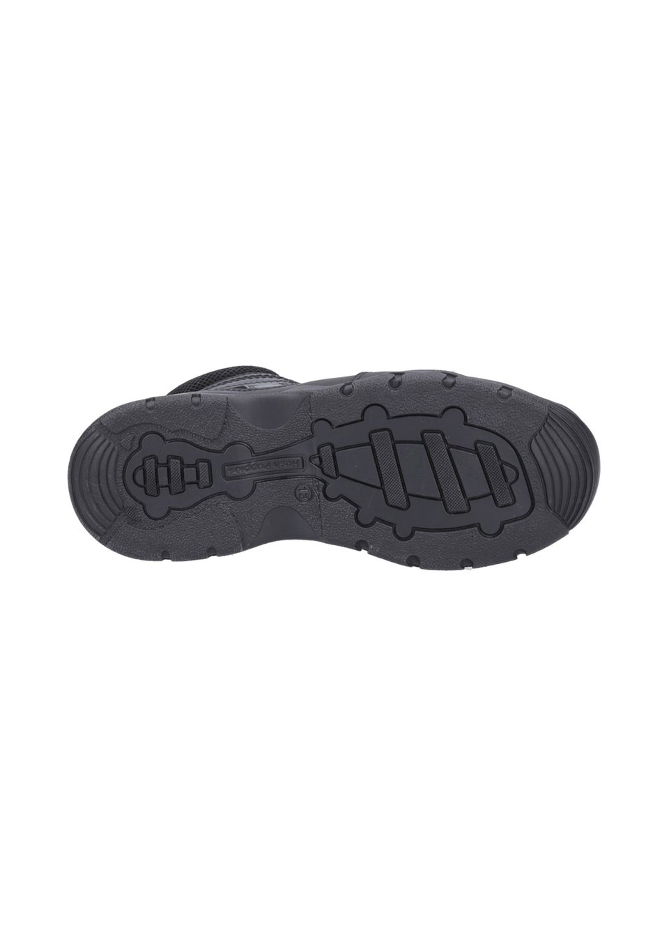 Hush Puppies Boys Black Titus Jnr School Shoes (Younger 10 - Older 2.5)
