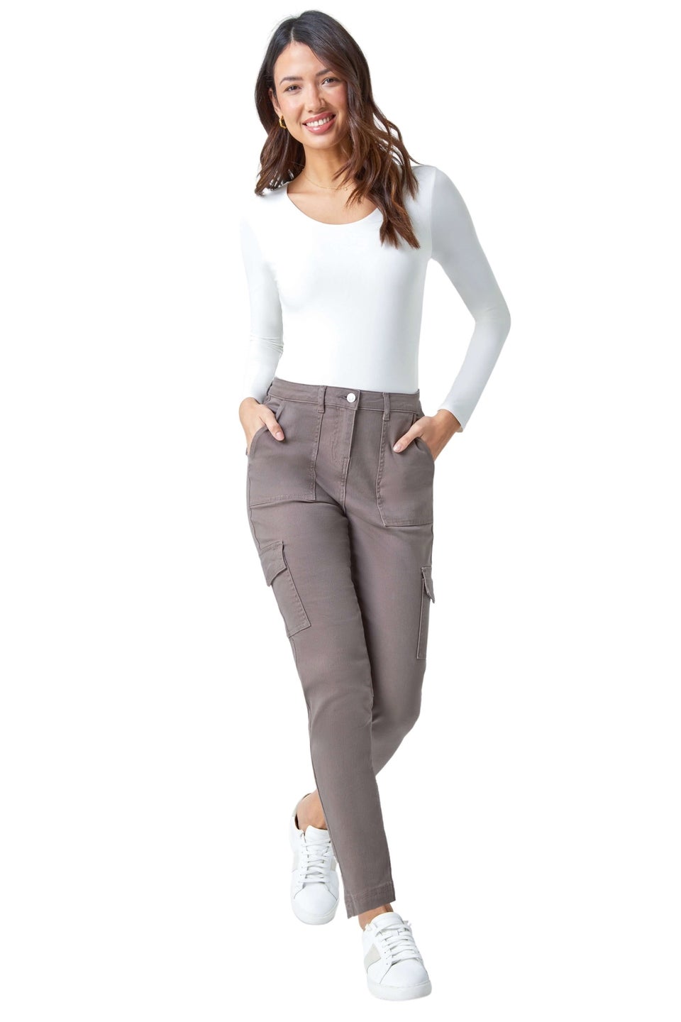 Womens cargo jeggings sales