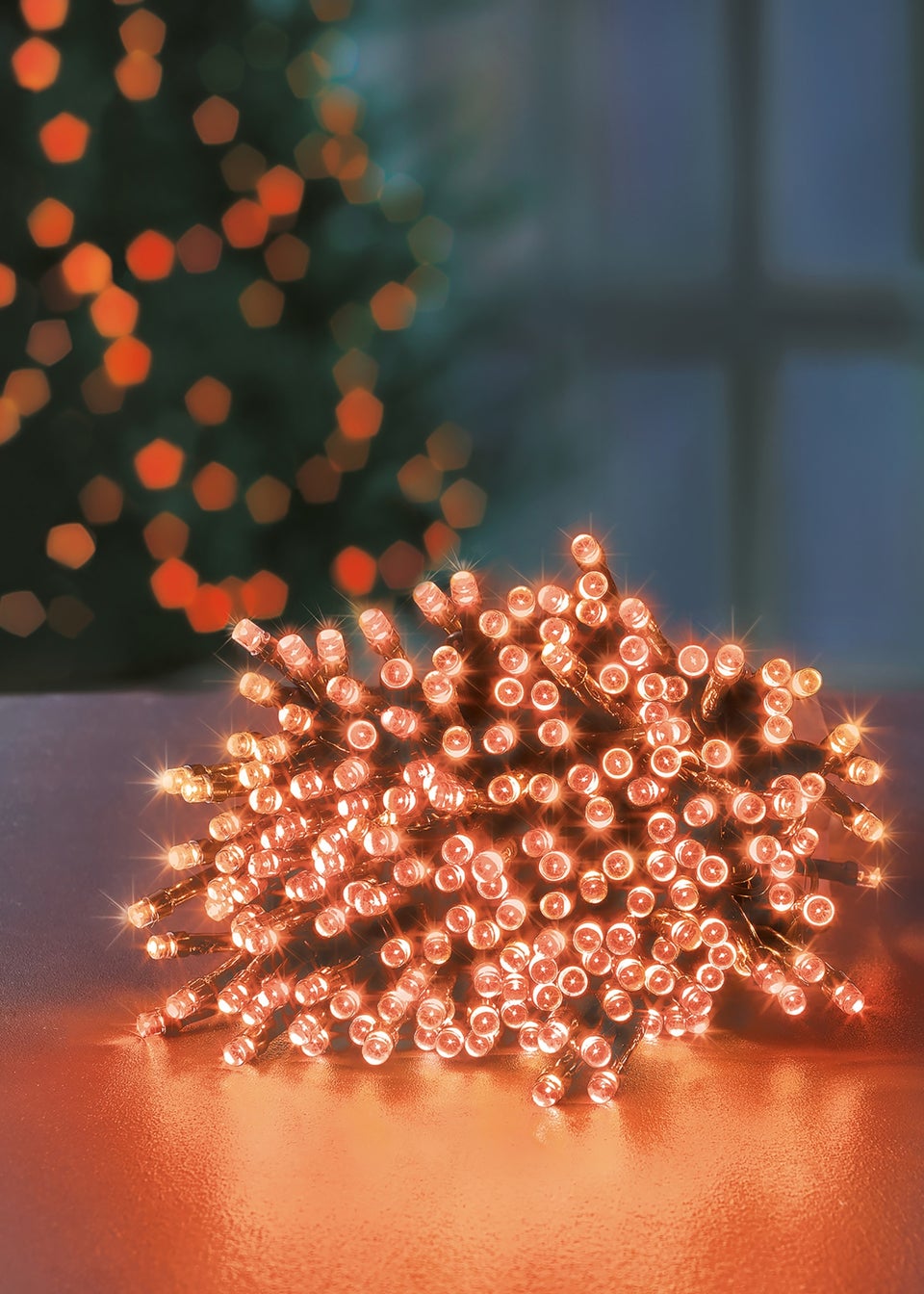 Premier Decorations 200 Orange LED Supabrights