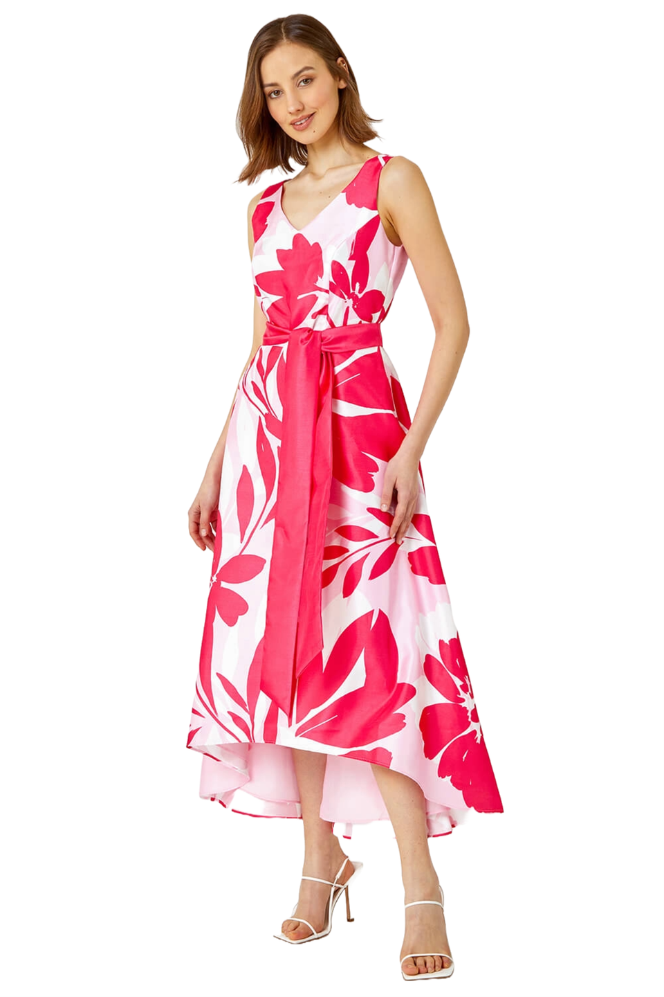 Roman jacquard dress deals