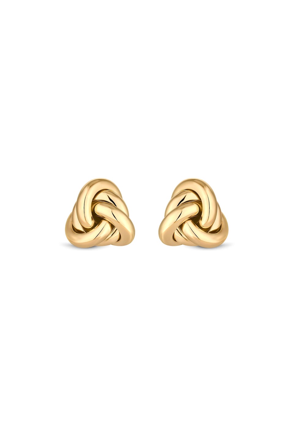 Jon Richard Vintage Inspired Gold Plated Knot Stud Earrings