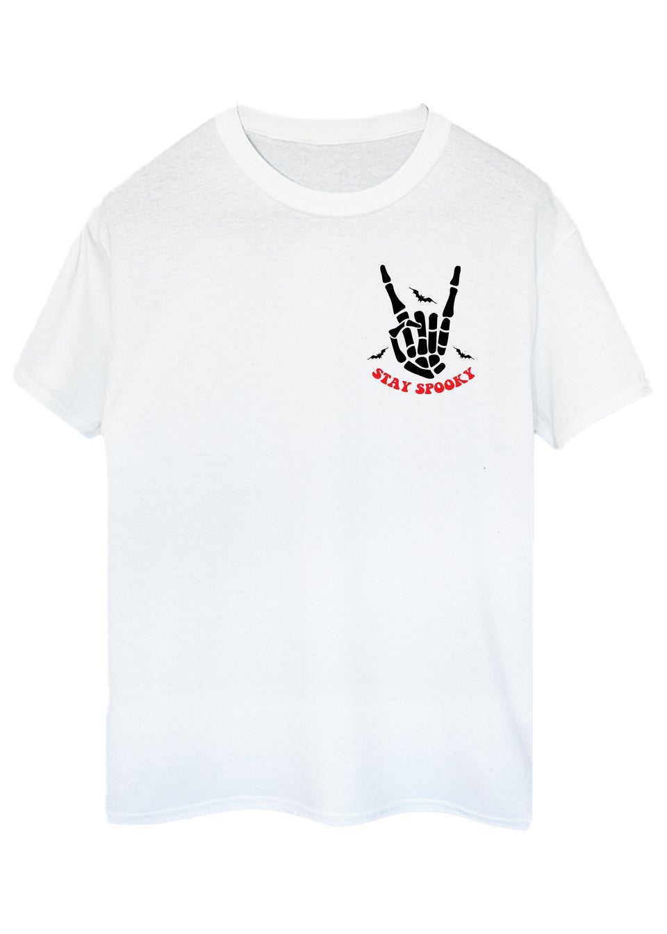 Halloween Stay Spooky White T Shirt