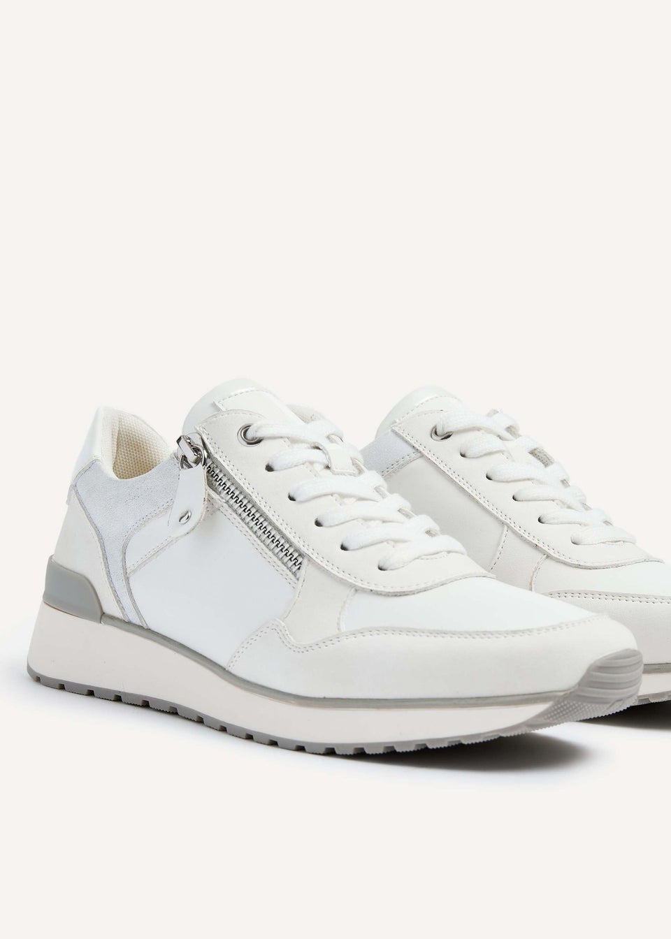 Linzi Euston White Trainer