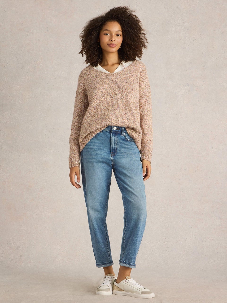 Schmal zulaufende Jeans Tilly