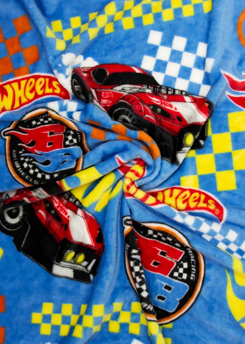 Hot wheels plush blanket 2025