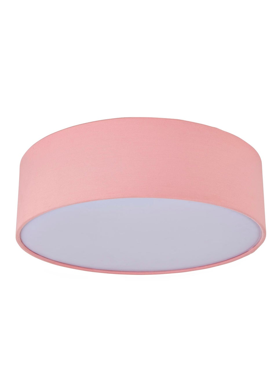 Glow Flush Ceiling 3 Light Pink (12cm x 40cm)