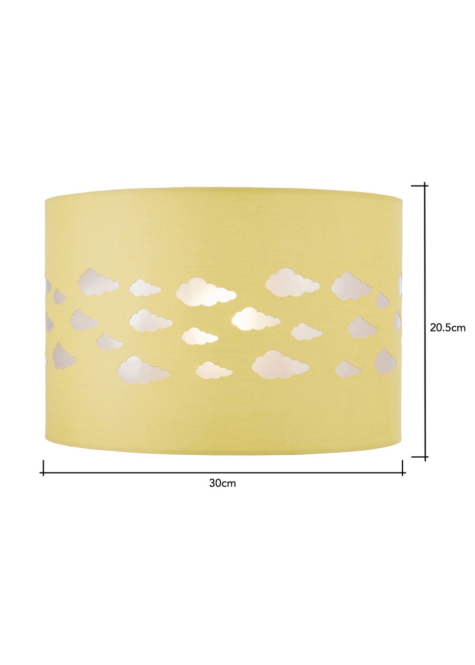 Glow Clouds Shade Ochre (20cm x 30cm)