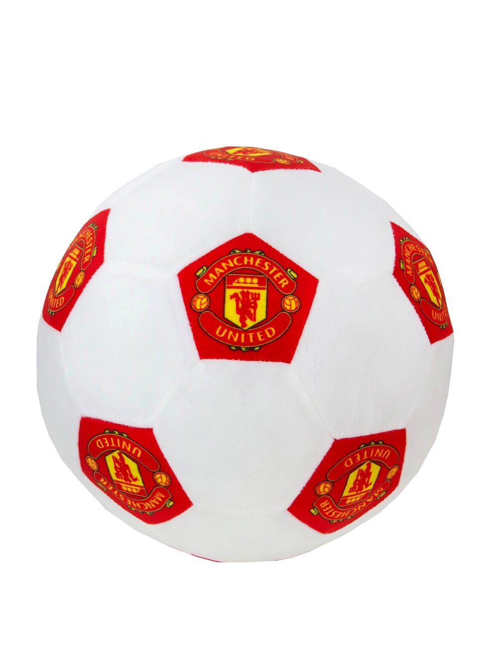 Manchester United Soccer 3D Round Ball Decorative Cushion