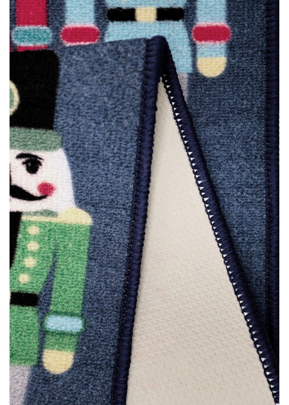Homemaker Nutcracker Navy Runner and Doormat Pack