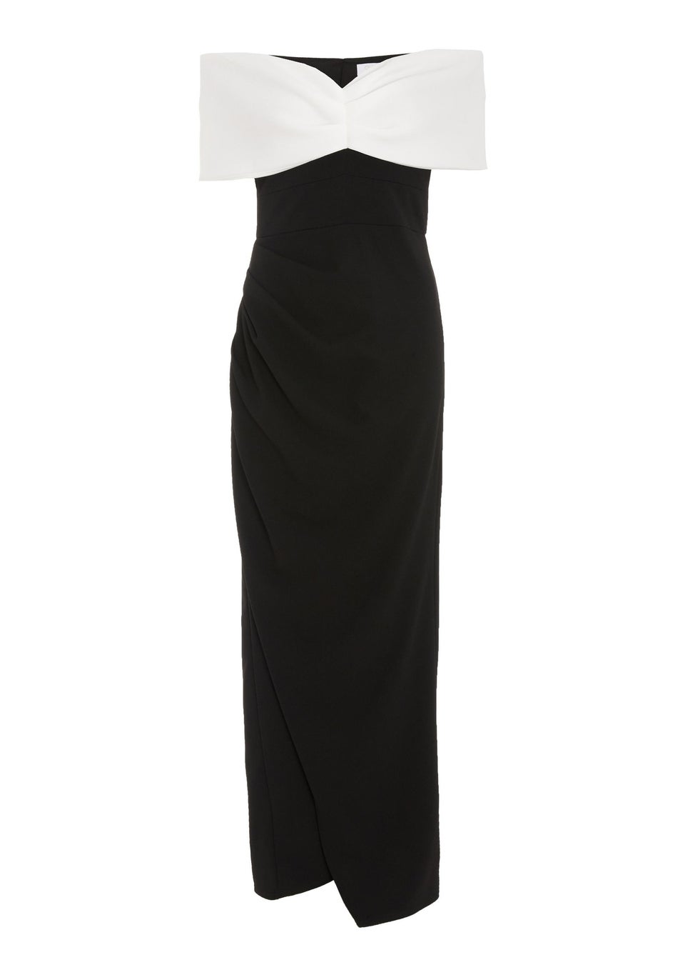 Coast black suze bardot maxi dress discount
