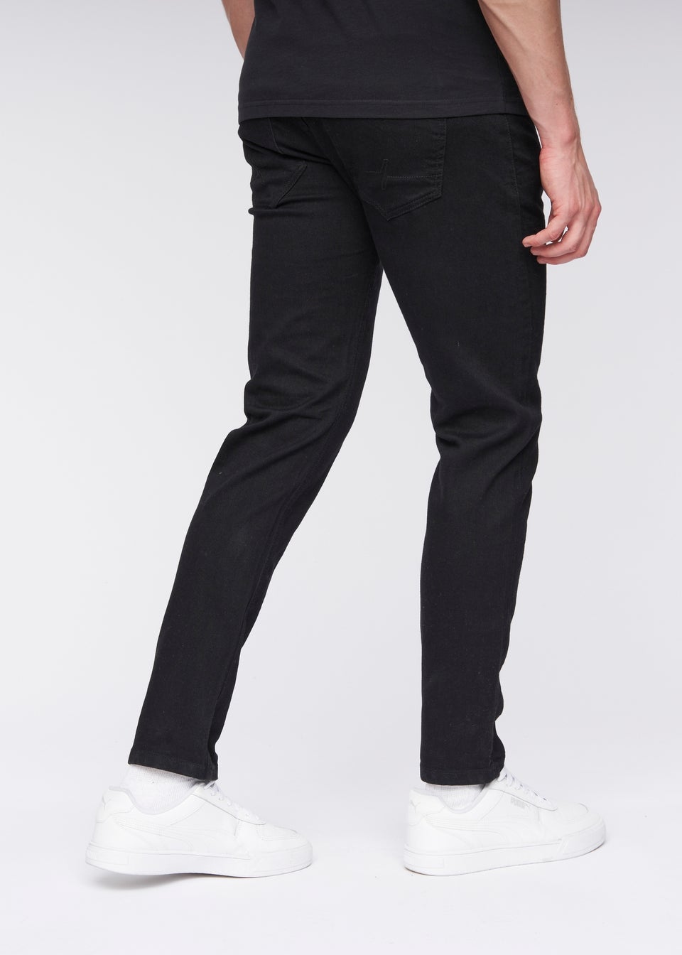 Henleys Black Mayhen Slim Fit Jeans