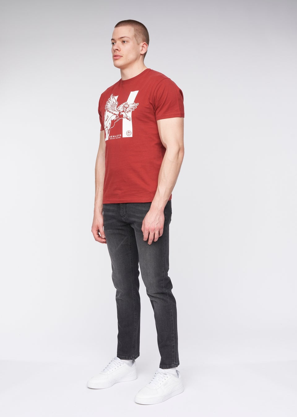 Henleys Charcoal  Craze Comfort Fit Jeans