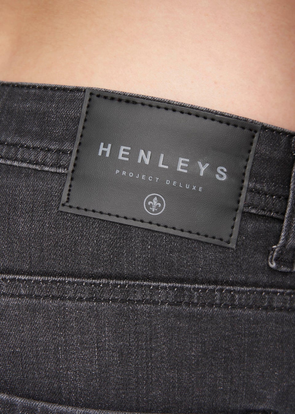 Henleys Charcoal  Craze Comfort Fit Jeans