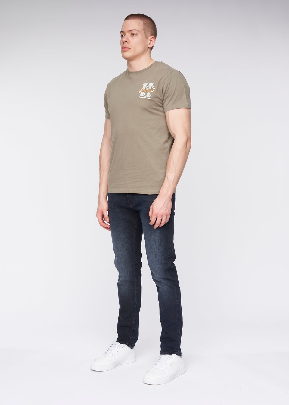 Henleys Blue/Black  Craze Comfort Fit Jeans