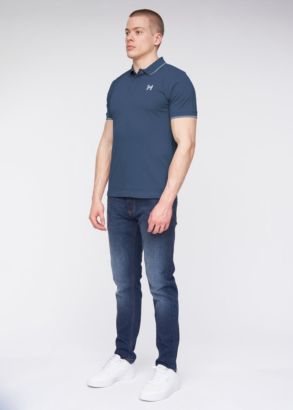 Henleys Deep Blue Moorehen Polo Matalan