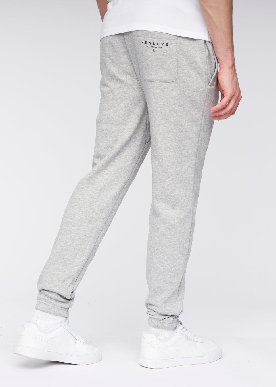 Henleys Grey Marl Curveball Joggers