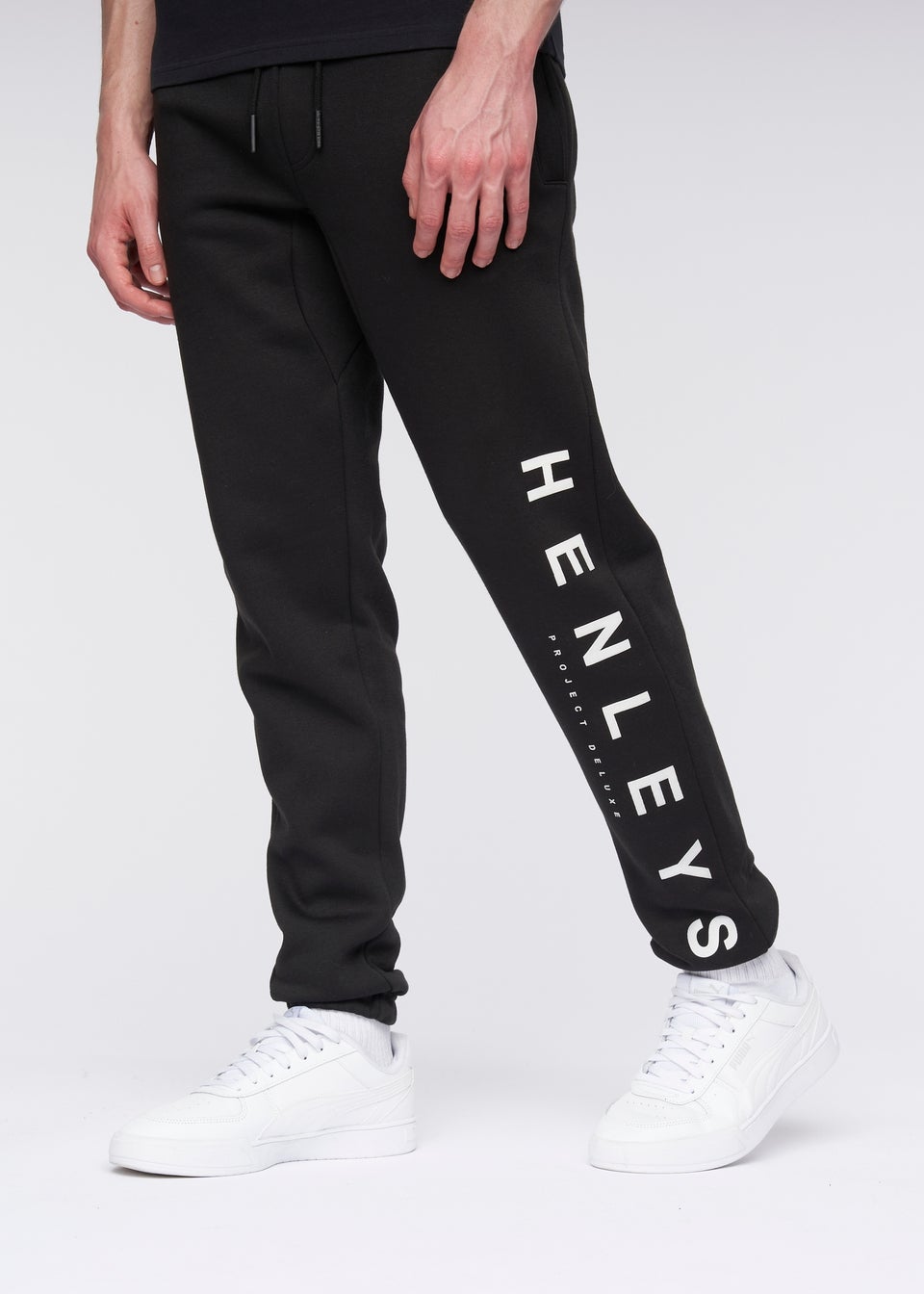 Henleys Black Classhen Joggers Matalan