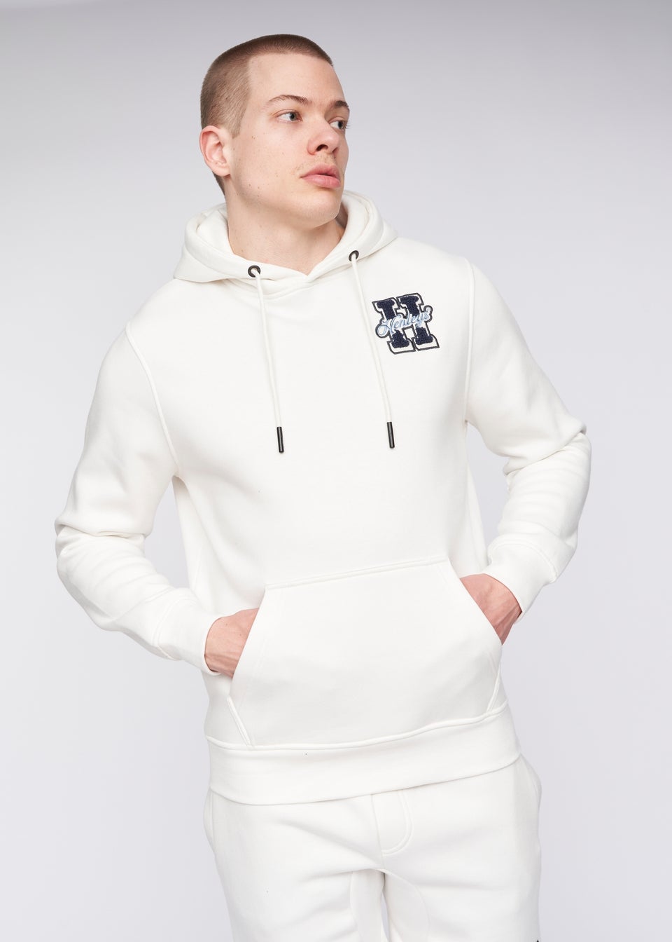 Henleys Off White Aitchen Hoodie