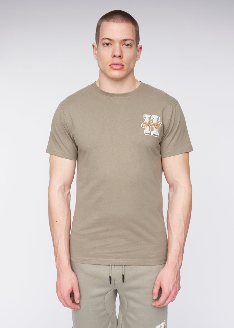 Henleys Dusky Olive Aitchen T-Shirt