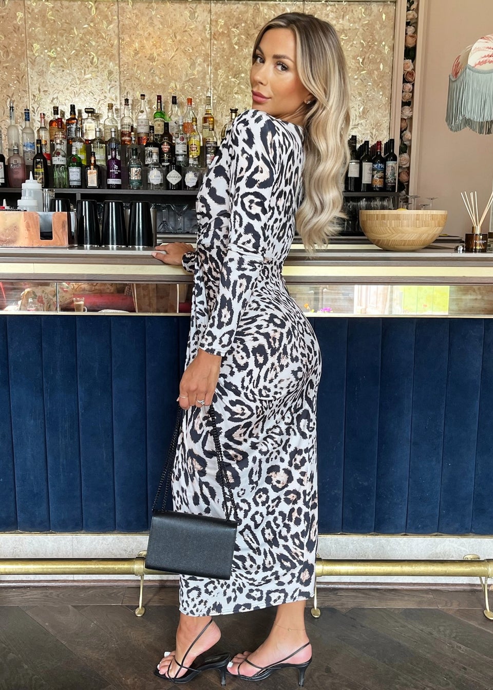 Ax paris curve leopard print dress shop