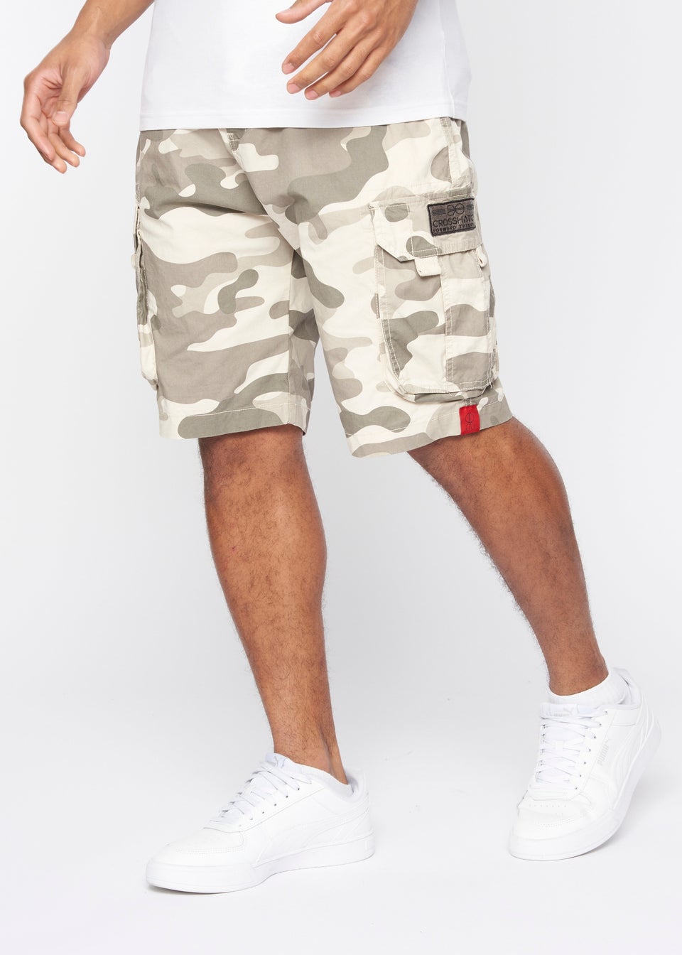 Crosshatch camo shorts outlet