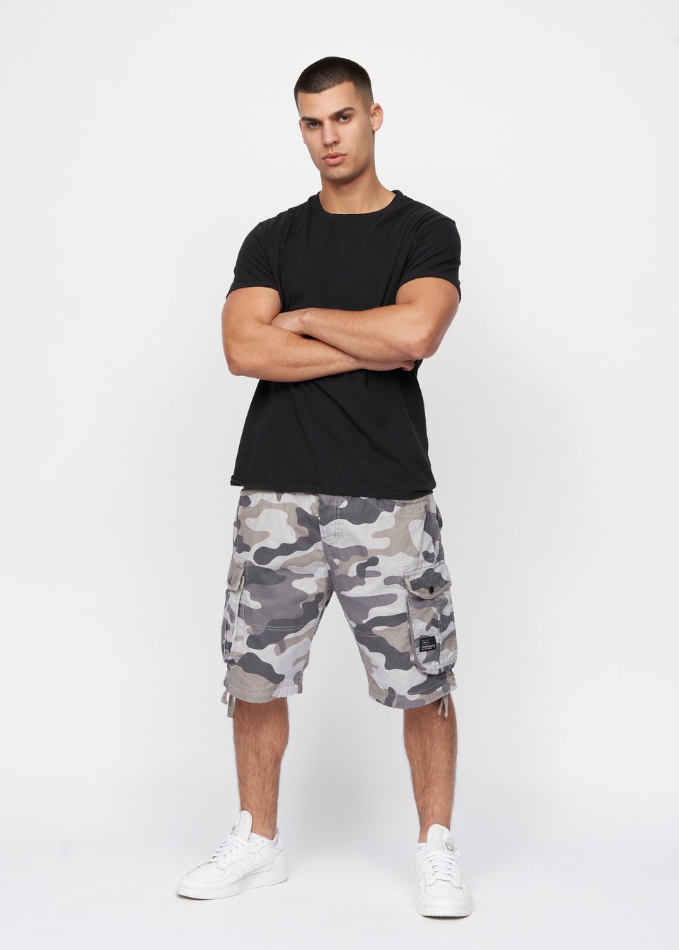 Crosshatch camo shorts deals