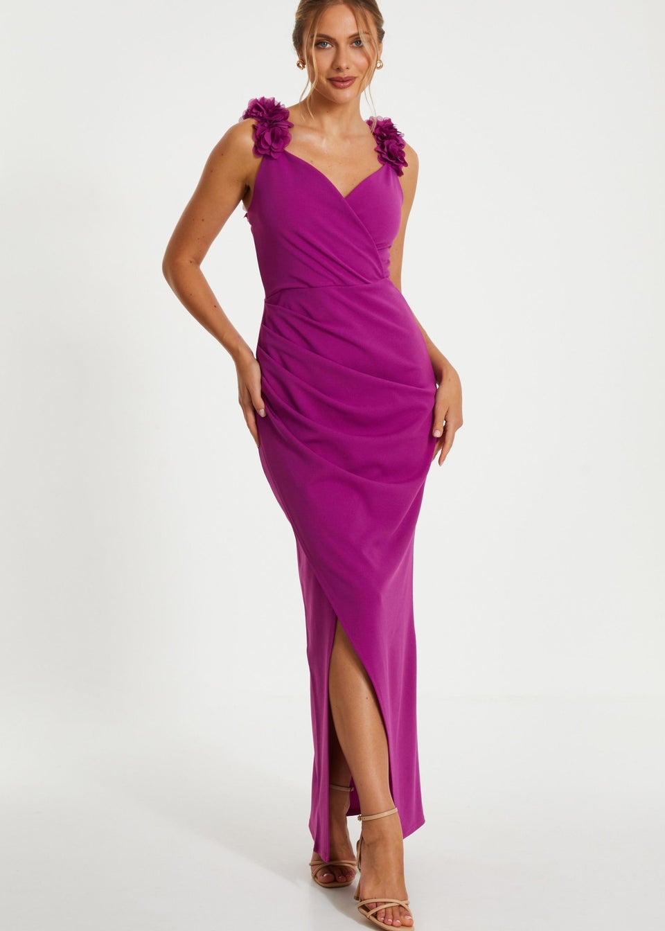 Quiz berry dress hotsell
