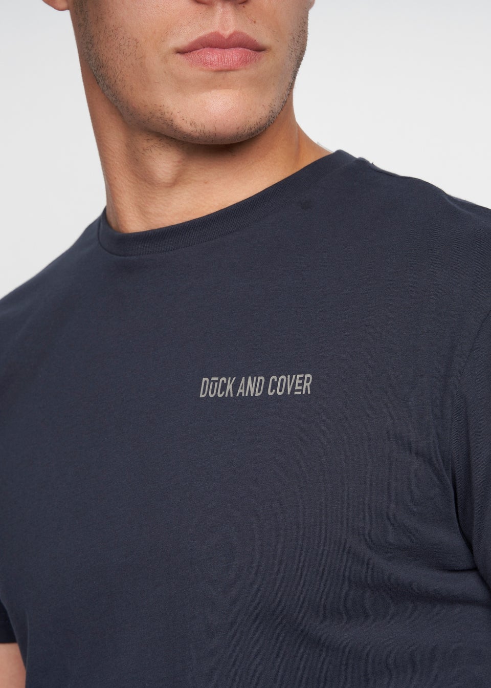 Duck & Cover Navy Gasper Loungewear Set