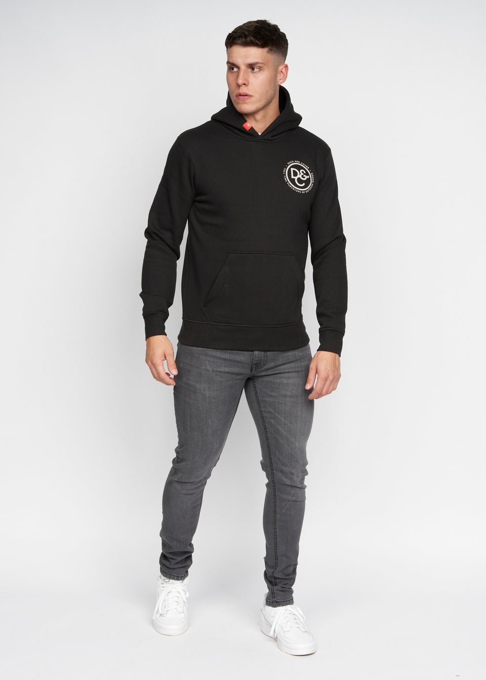 Duck & Cover Black Macksony Hoodie
