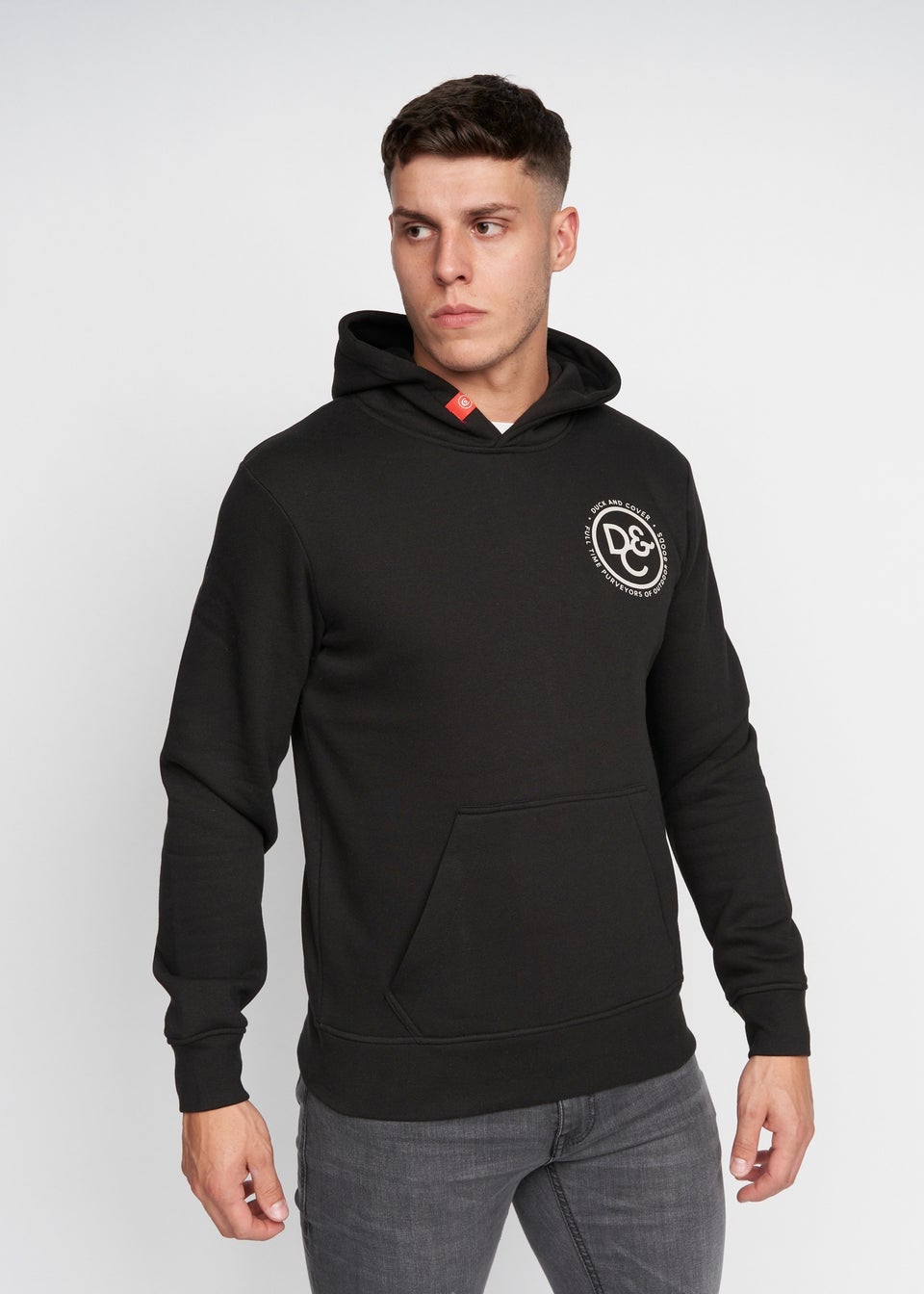 Duck & Cover Black Macksony Hoodie