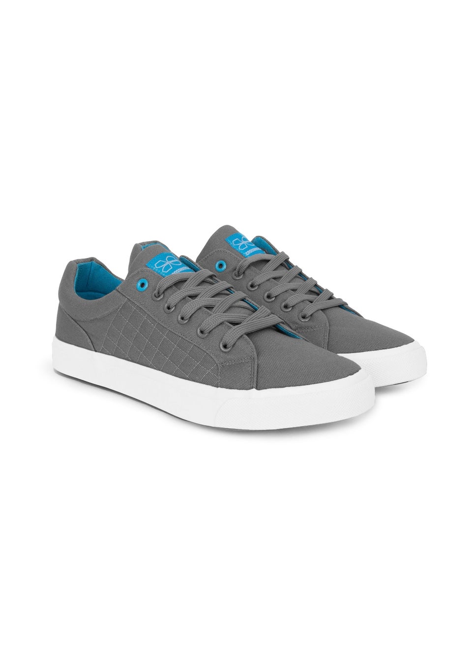 Crosshatch Grey Huseby Trainers Matalan