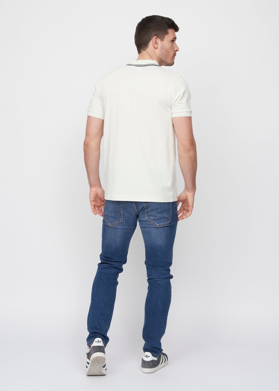 Duck & Cover Off White Samtrase Polo