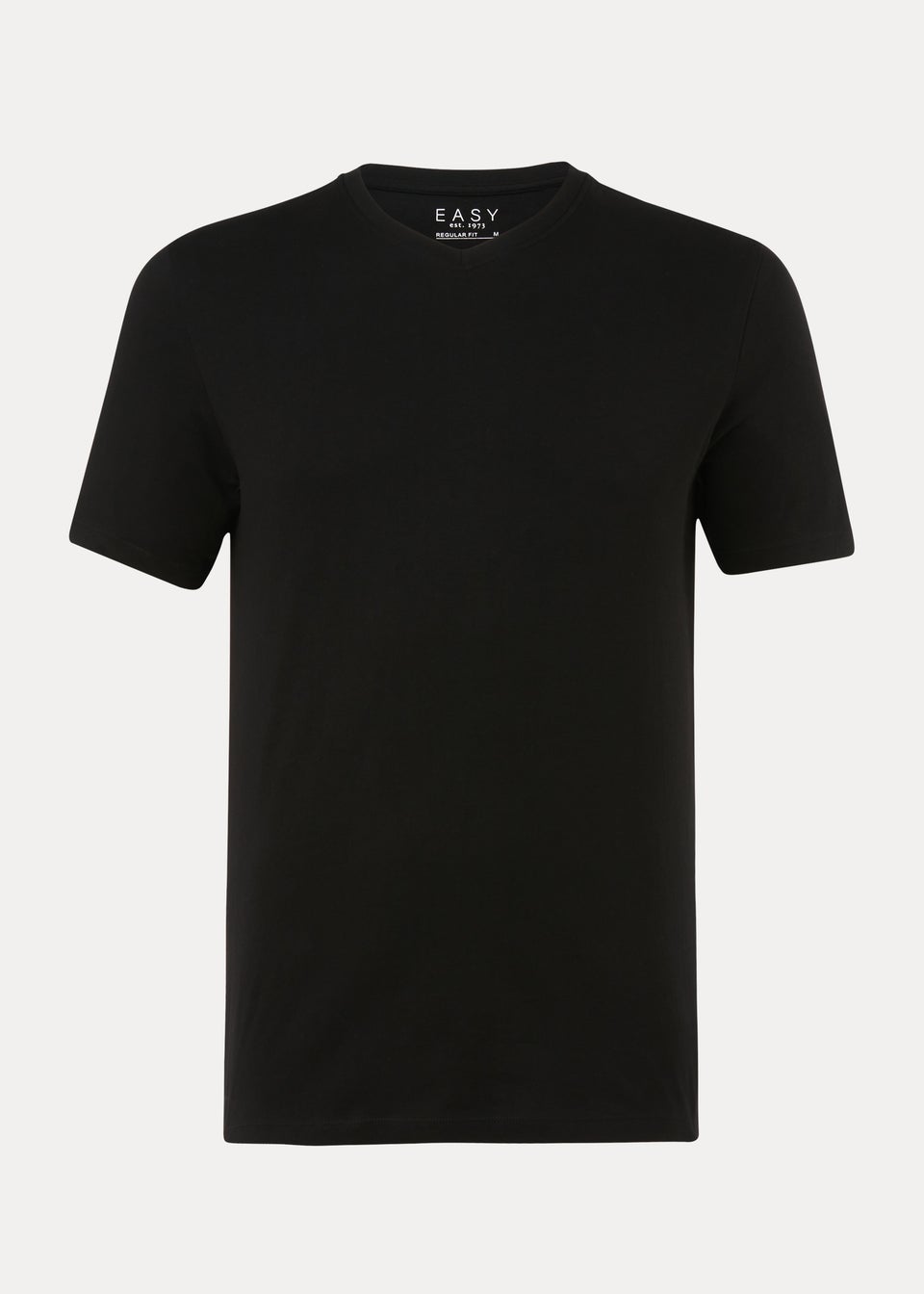 Black Essential V-Neck T-Shirt