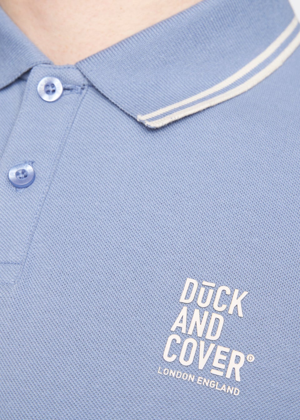 Duck & Cover Blue Sameer Polo