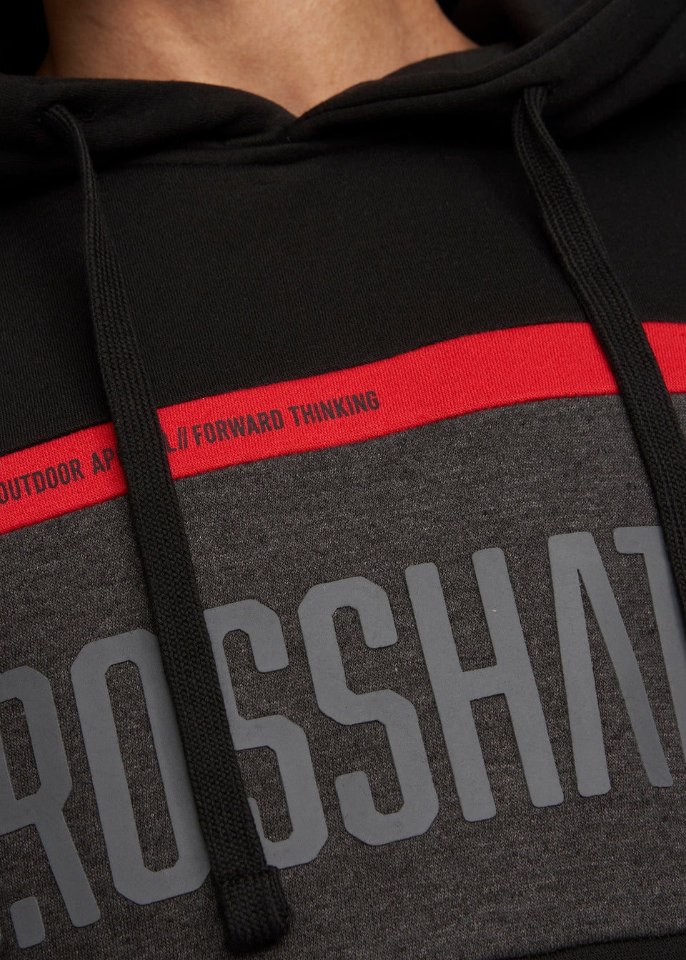 Crosshatch Black  Silomane Hoodie