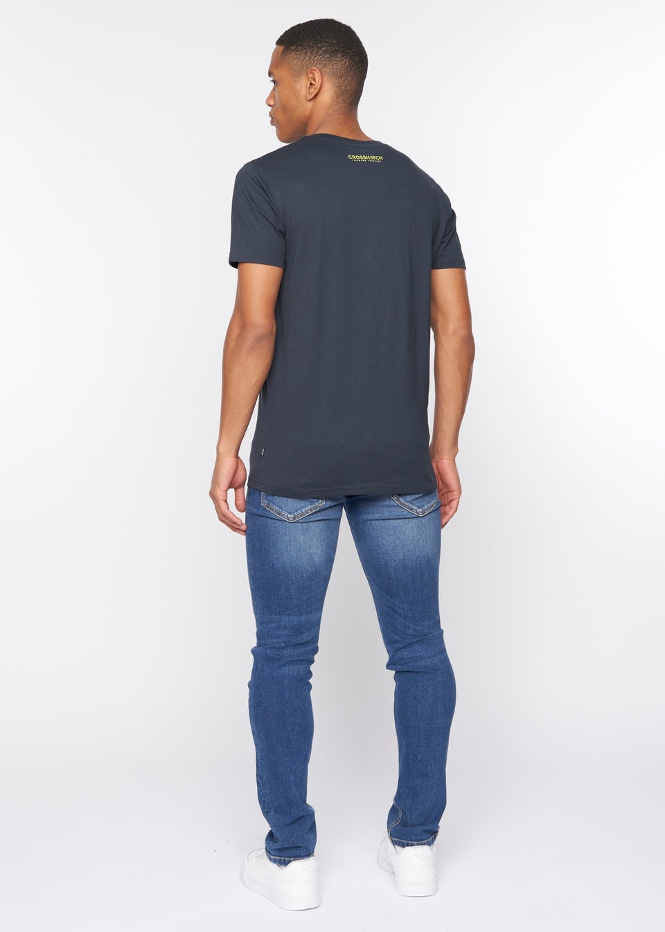 Crosshatch Navy   Camalar T-Shirt