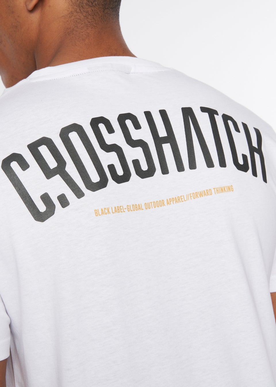 Crosshatch White  Cronstand T-Shirt