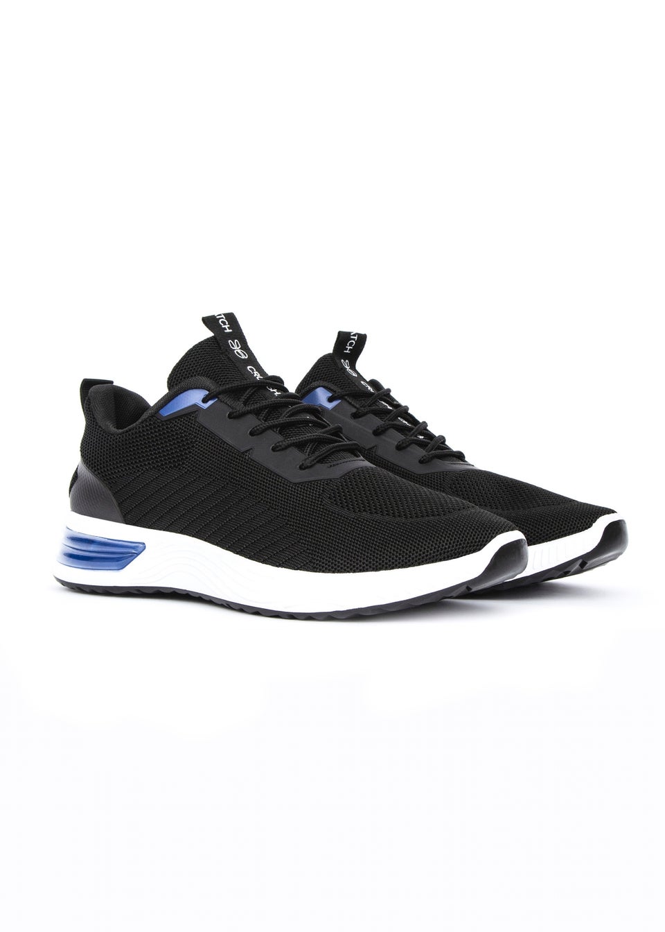 Crosshatch Black   Nyles Trainers