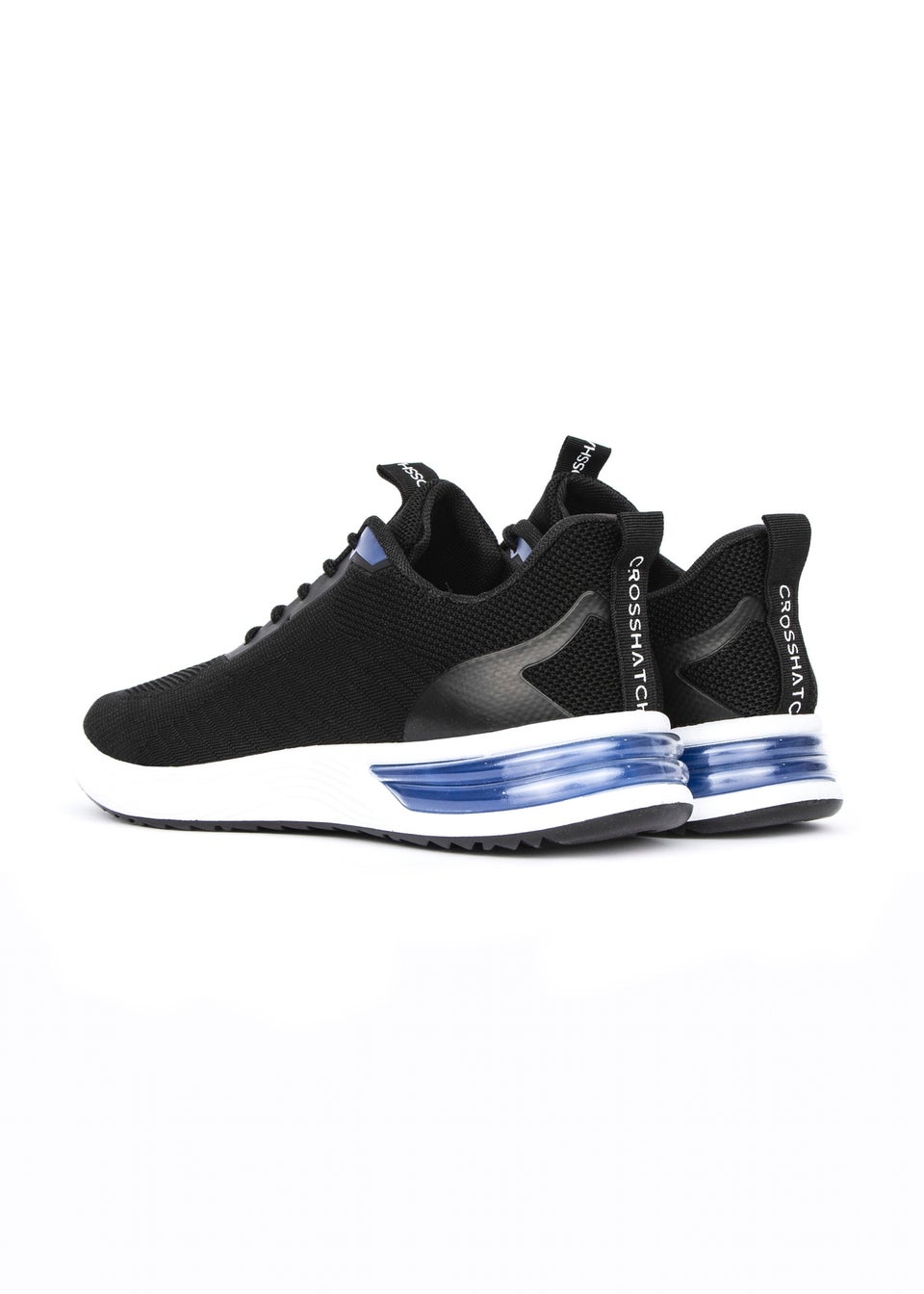 Crosshatch Black   Nyles Trainers